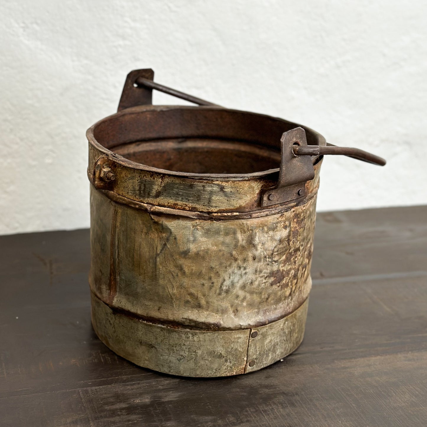 Vintage Iron Bucket I