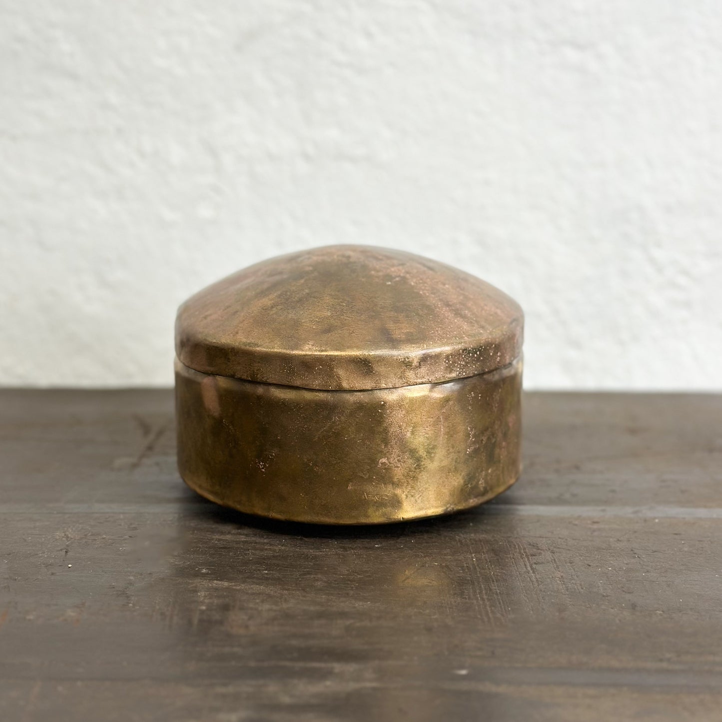 Small Simple Brass Chapati Box I