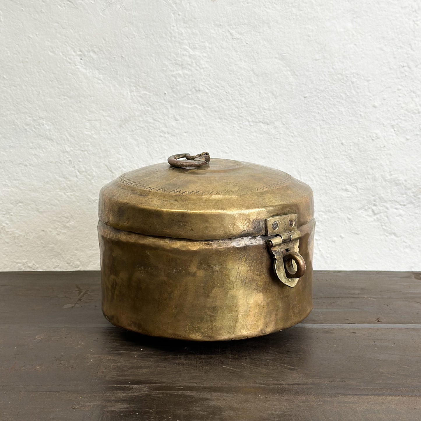Medium Brass Chapati Box II