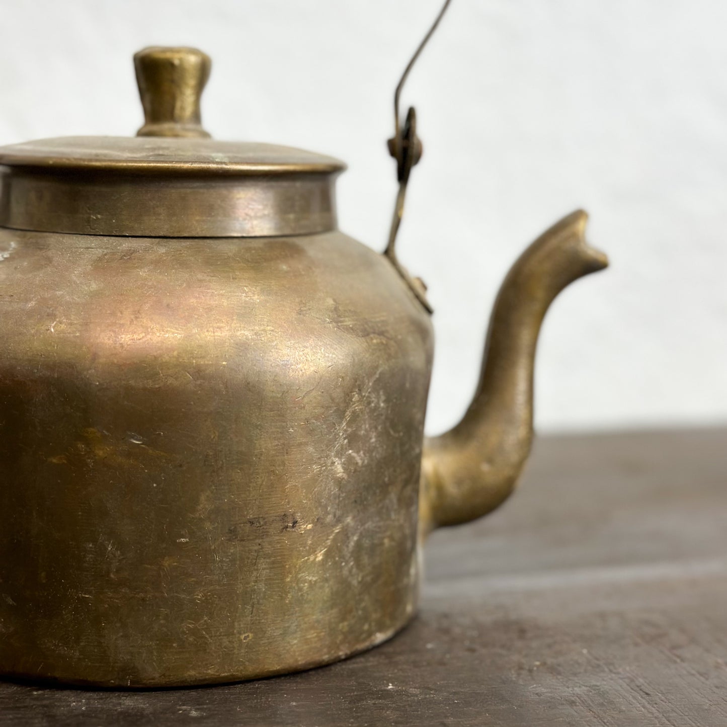 Vintage Brass Kettle I