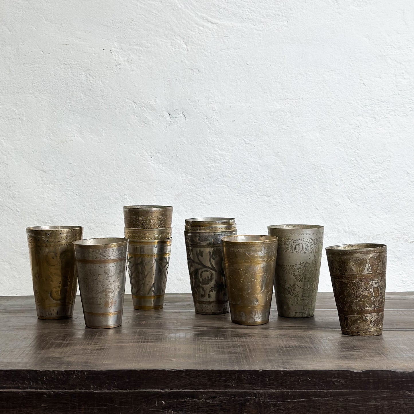 Brass Lassi Cup
