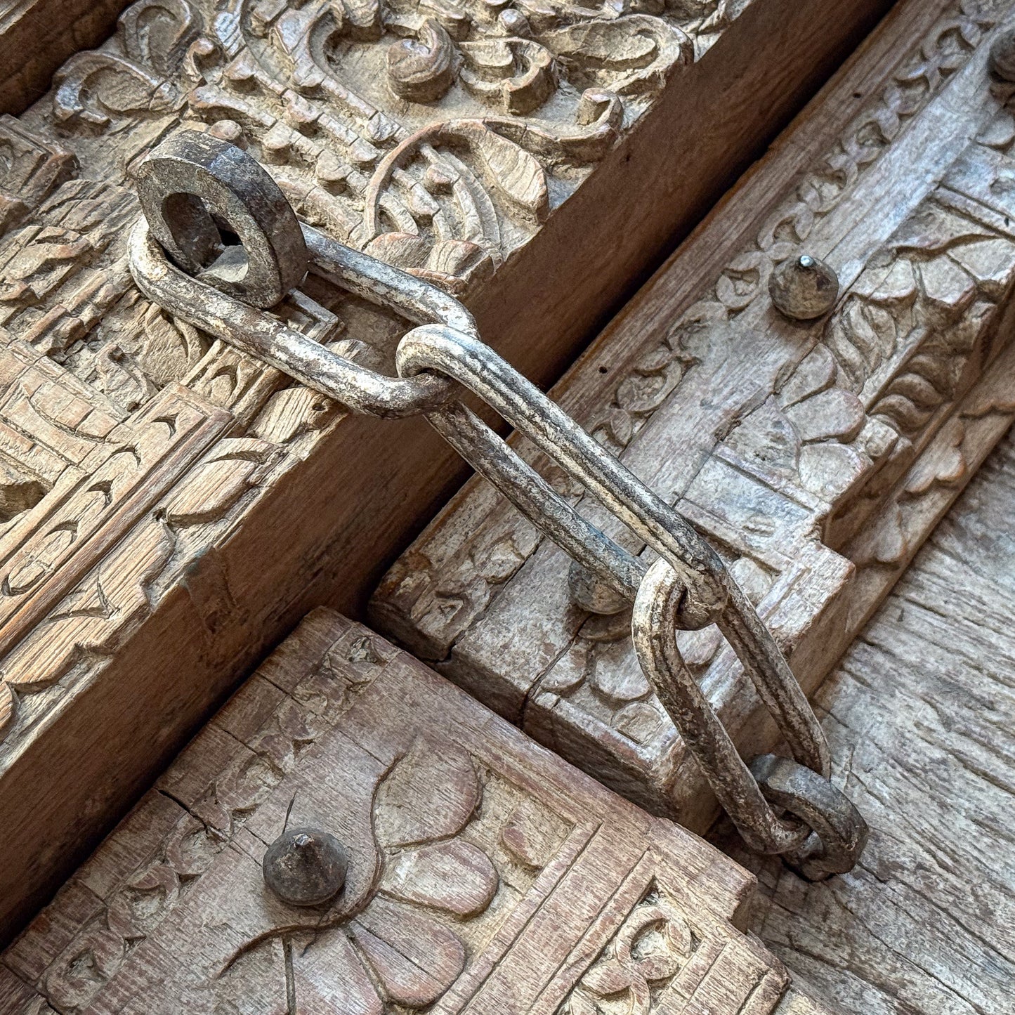 Light Brown Antique Indian Door