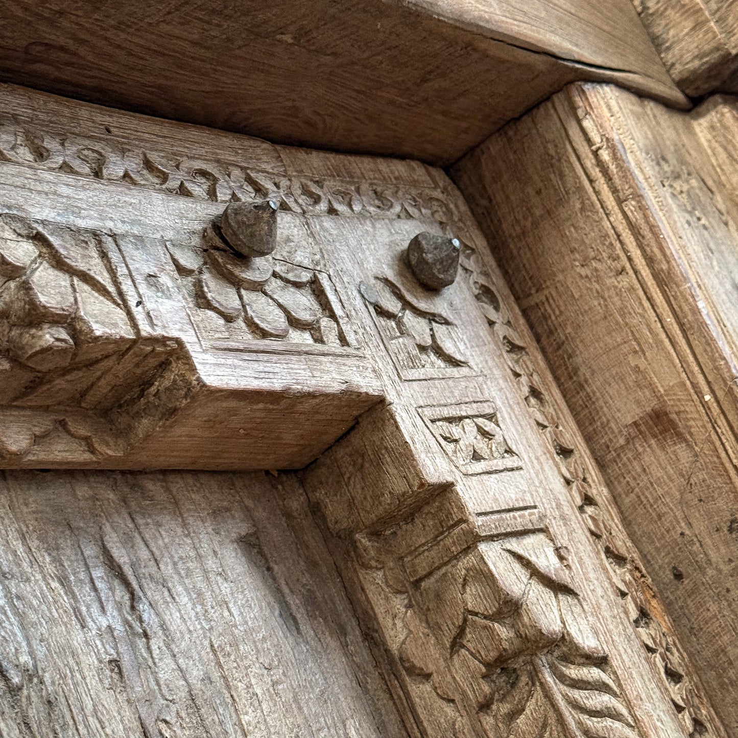 Light Brown Antique Indian Door