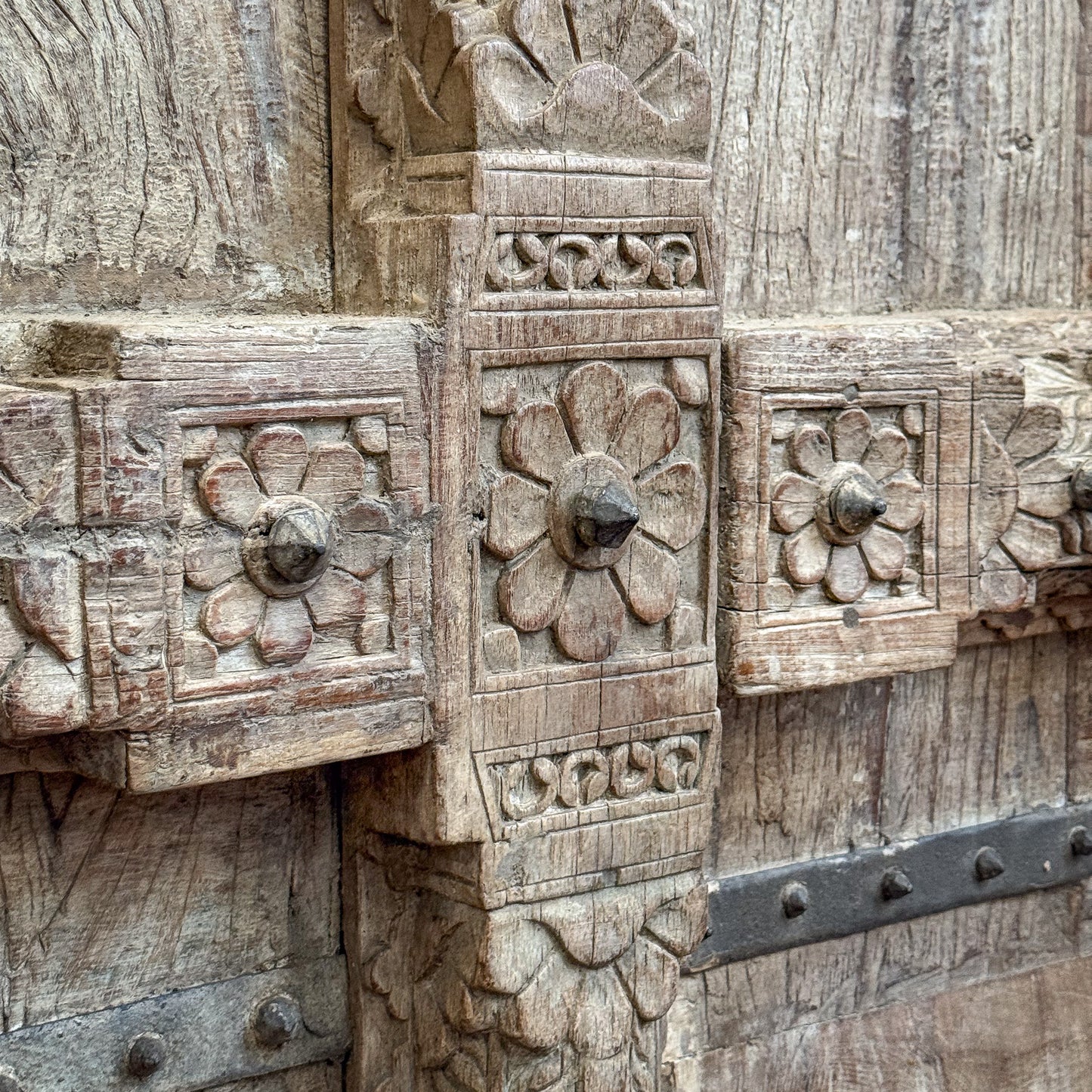 Light Brown Antique Indian Door