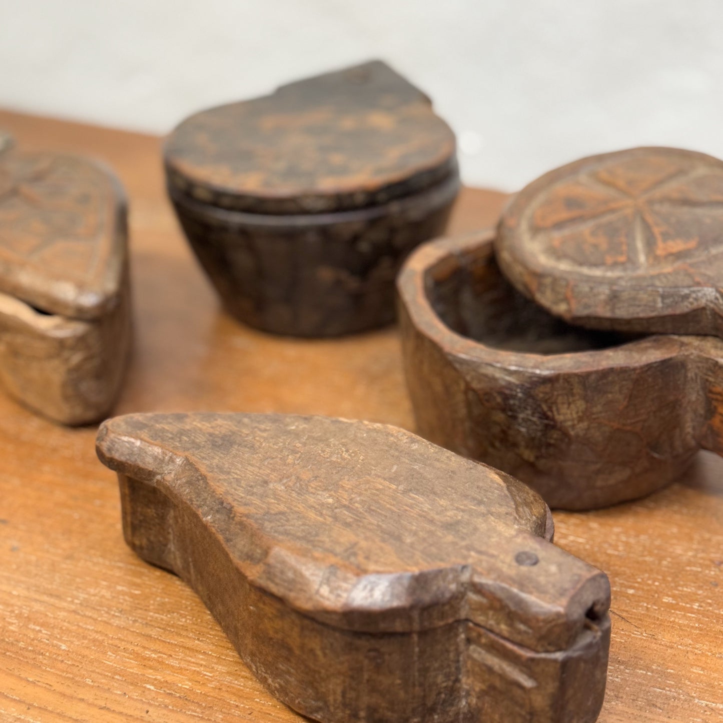 Assorted Timber Spice Box