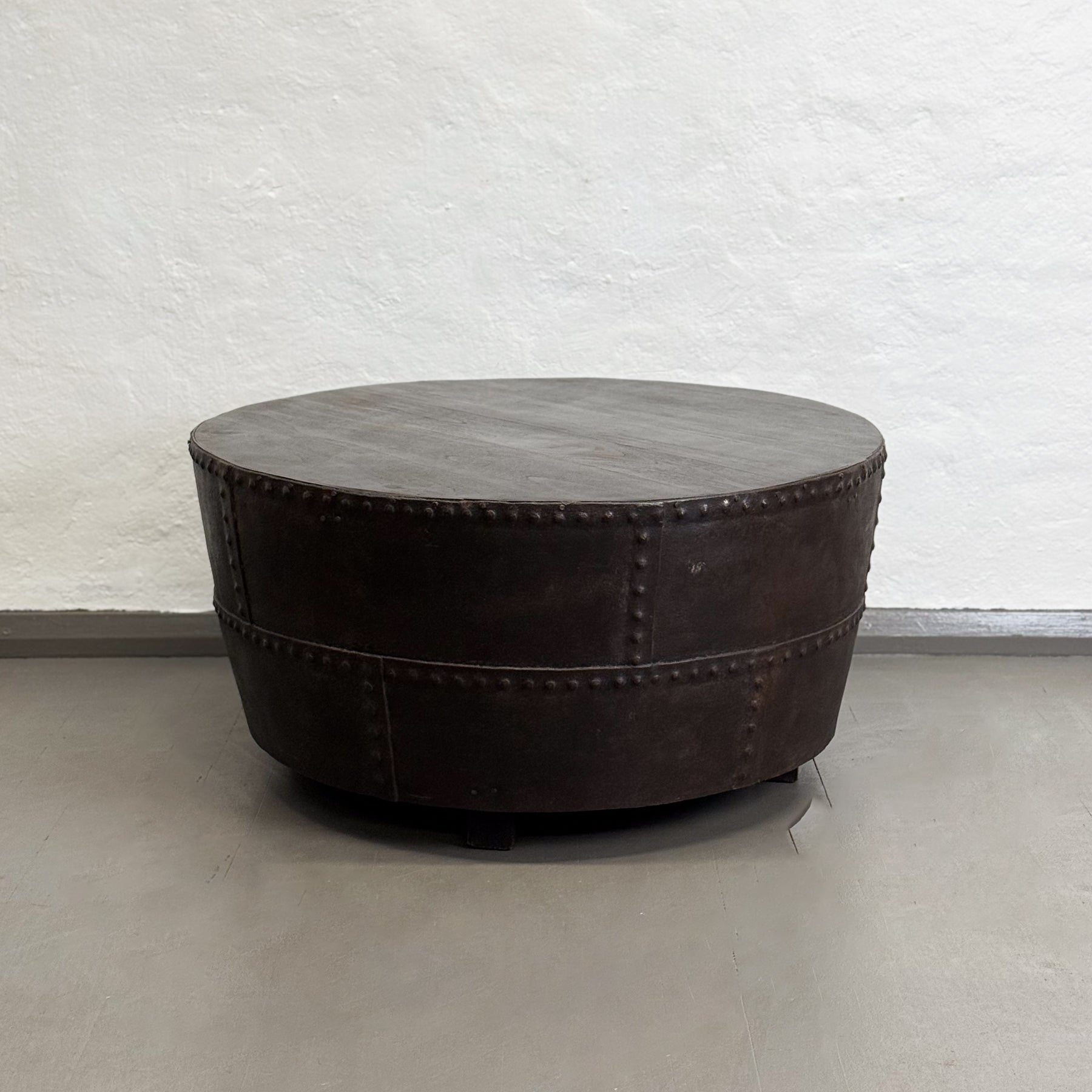 Iron Drum Table