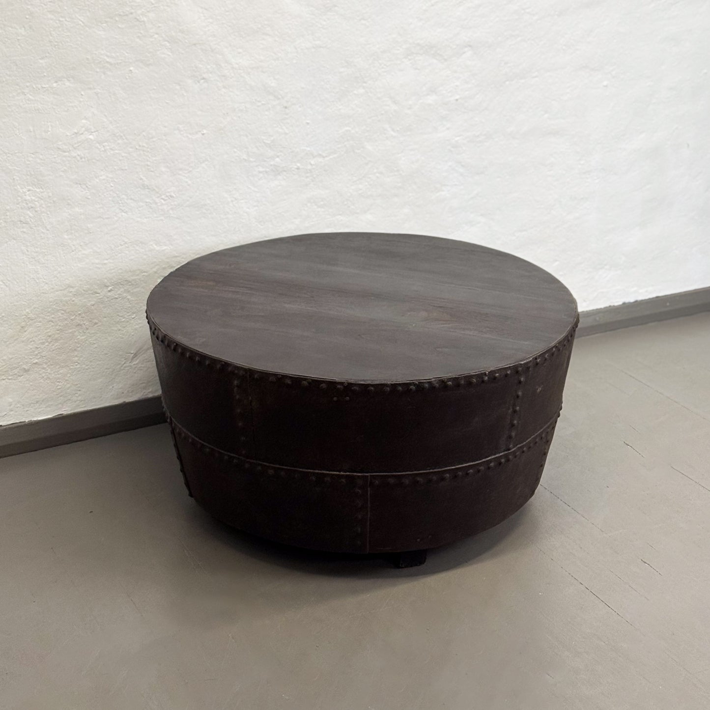 Iron Drum Table