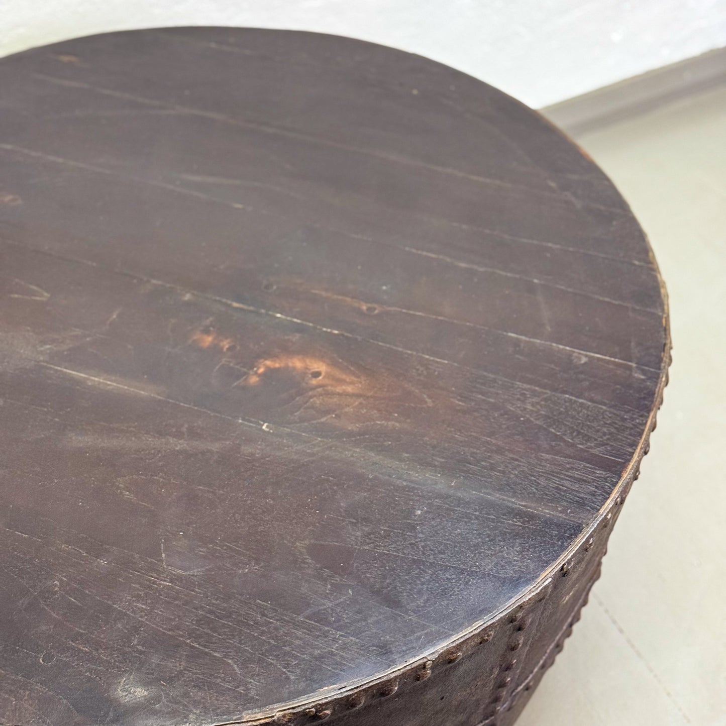 Iron Drum Table