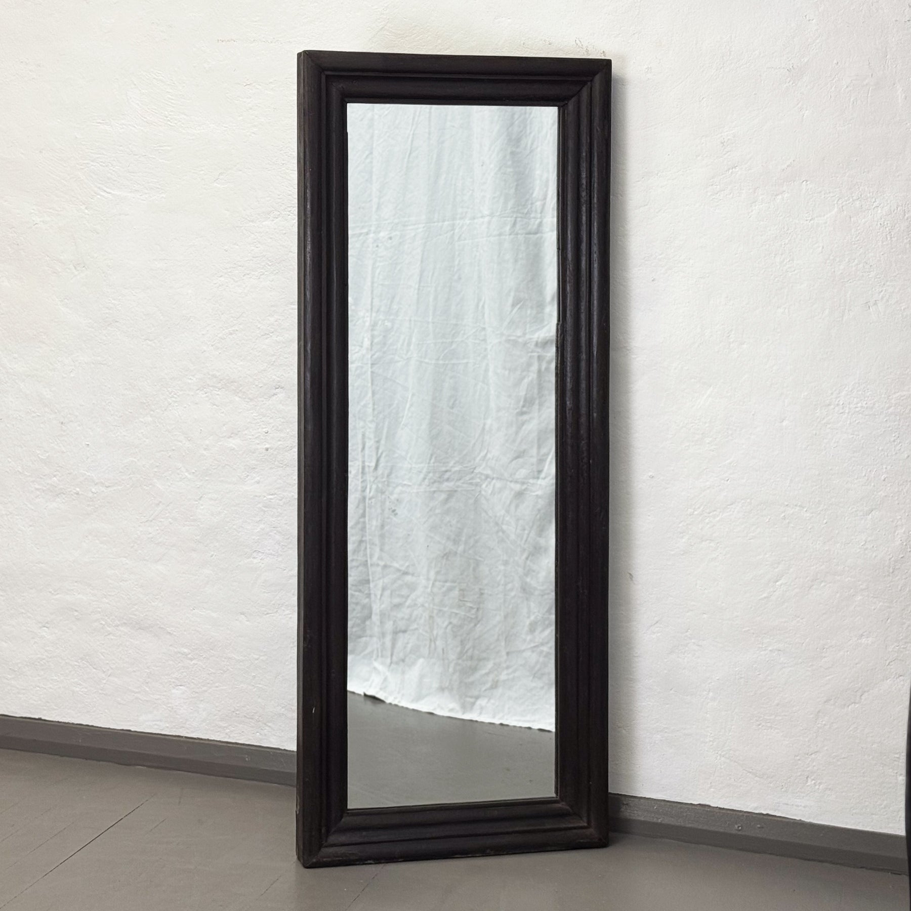Teak Framed Mirror