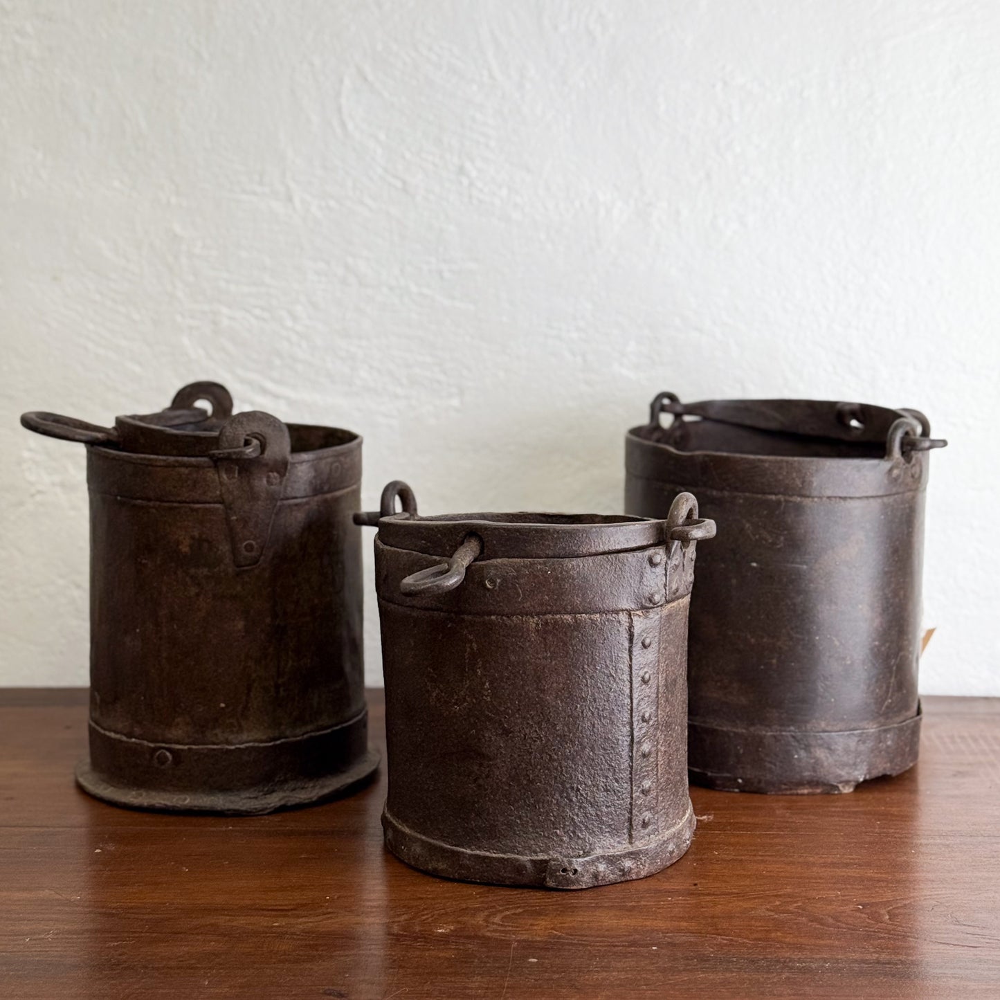 Rustic Iron Bucket