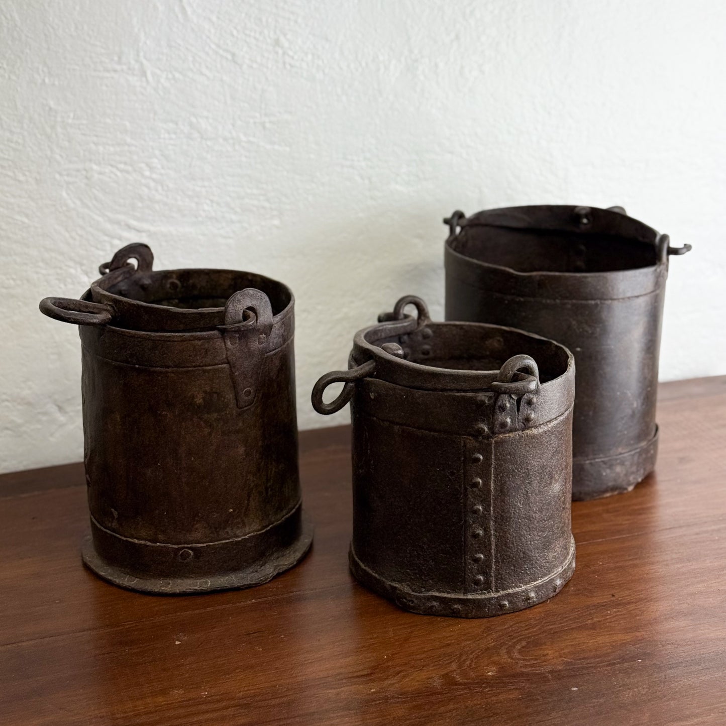 Rustic Iron Bucket