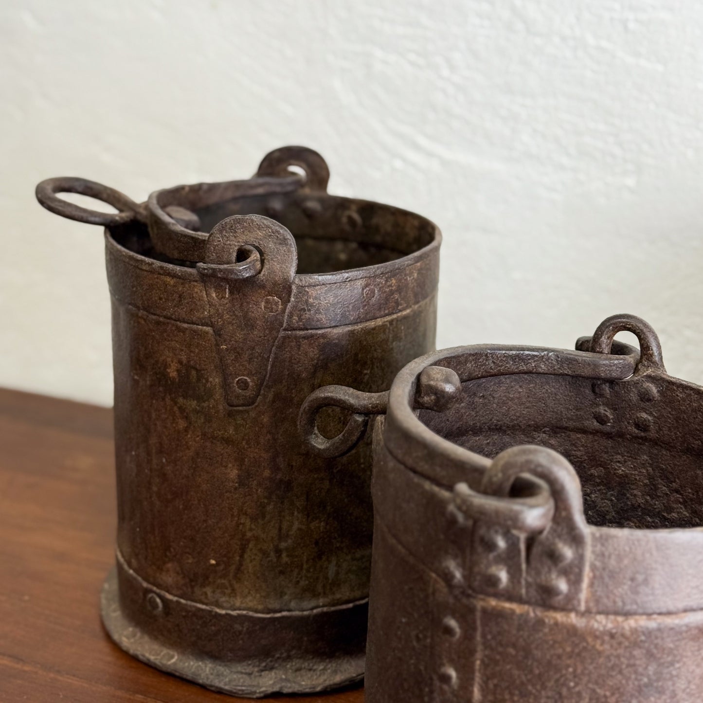 Rustic Iron Bucket