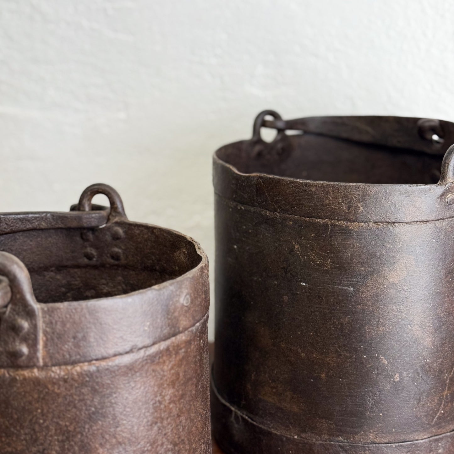 Rustic Iron Bucket