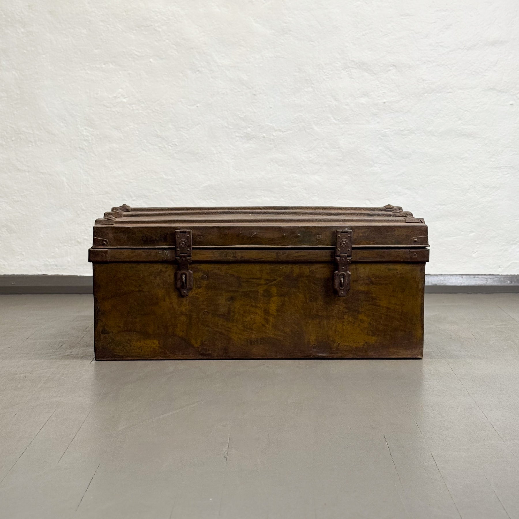 Vintage Iron Storage Box