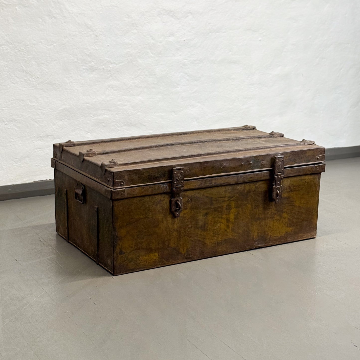Vintage Iron Storage Box