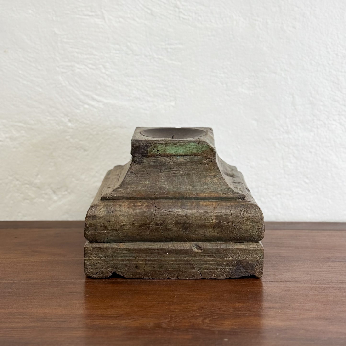 Old Column Base Candle Stand I