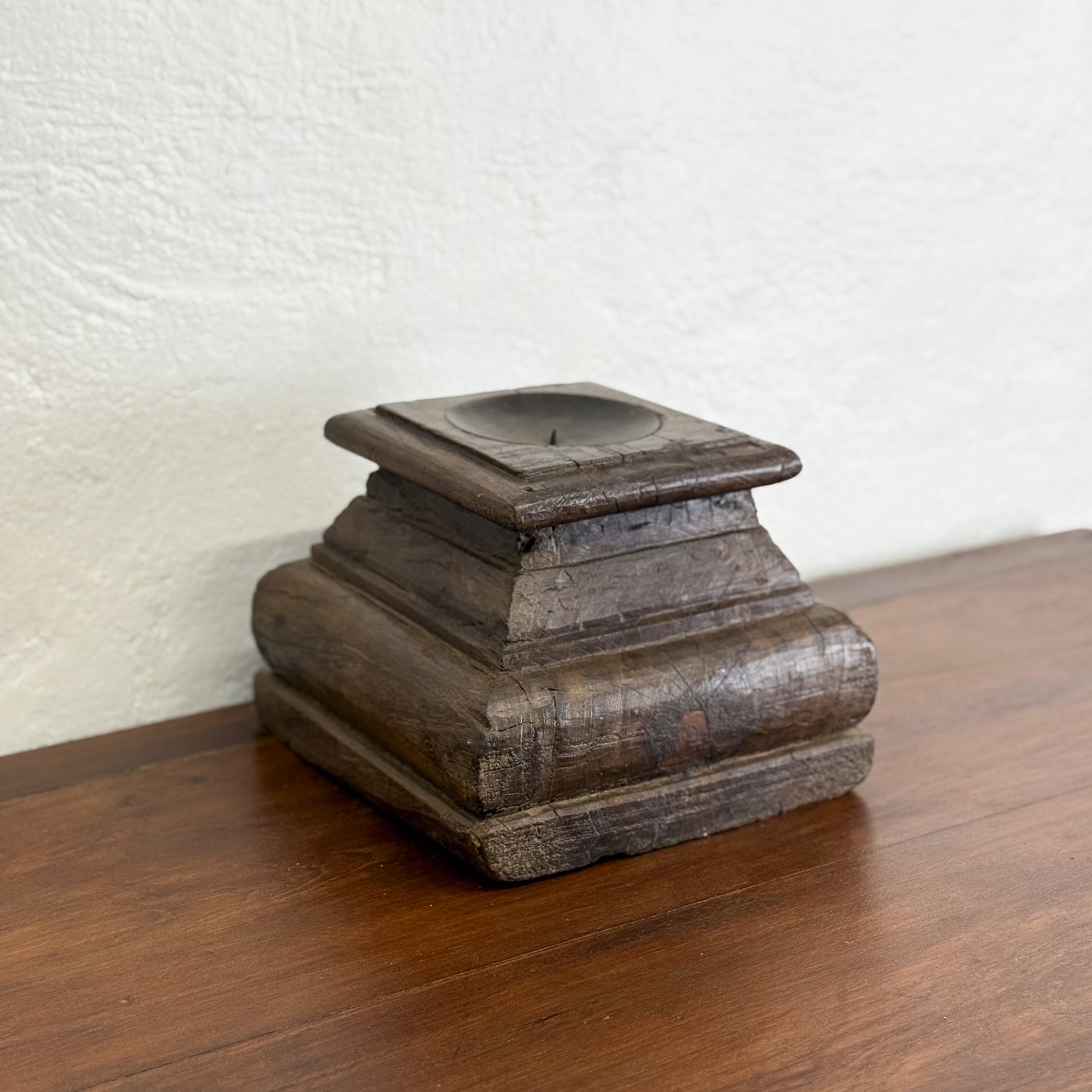 Old Column Base Candle Stand II