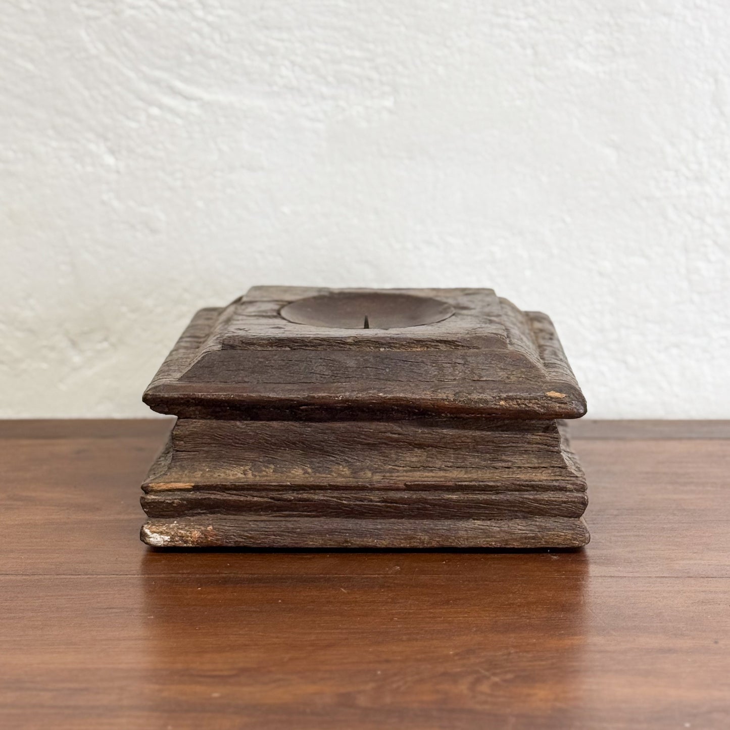 Old Column Base Candle Stand III