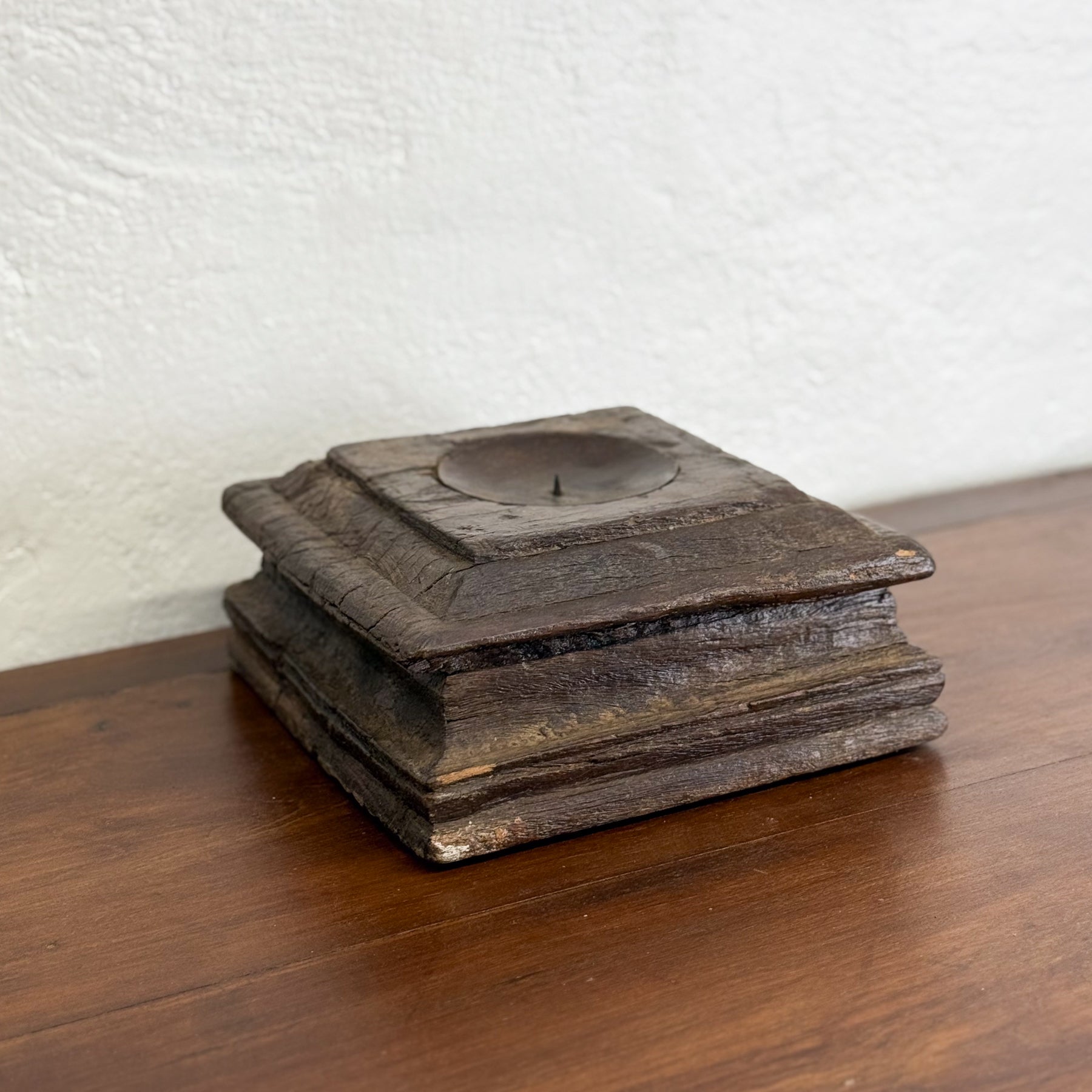 Old Column Base Candle Stand III