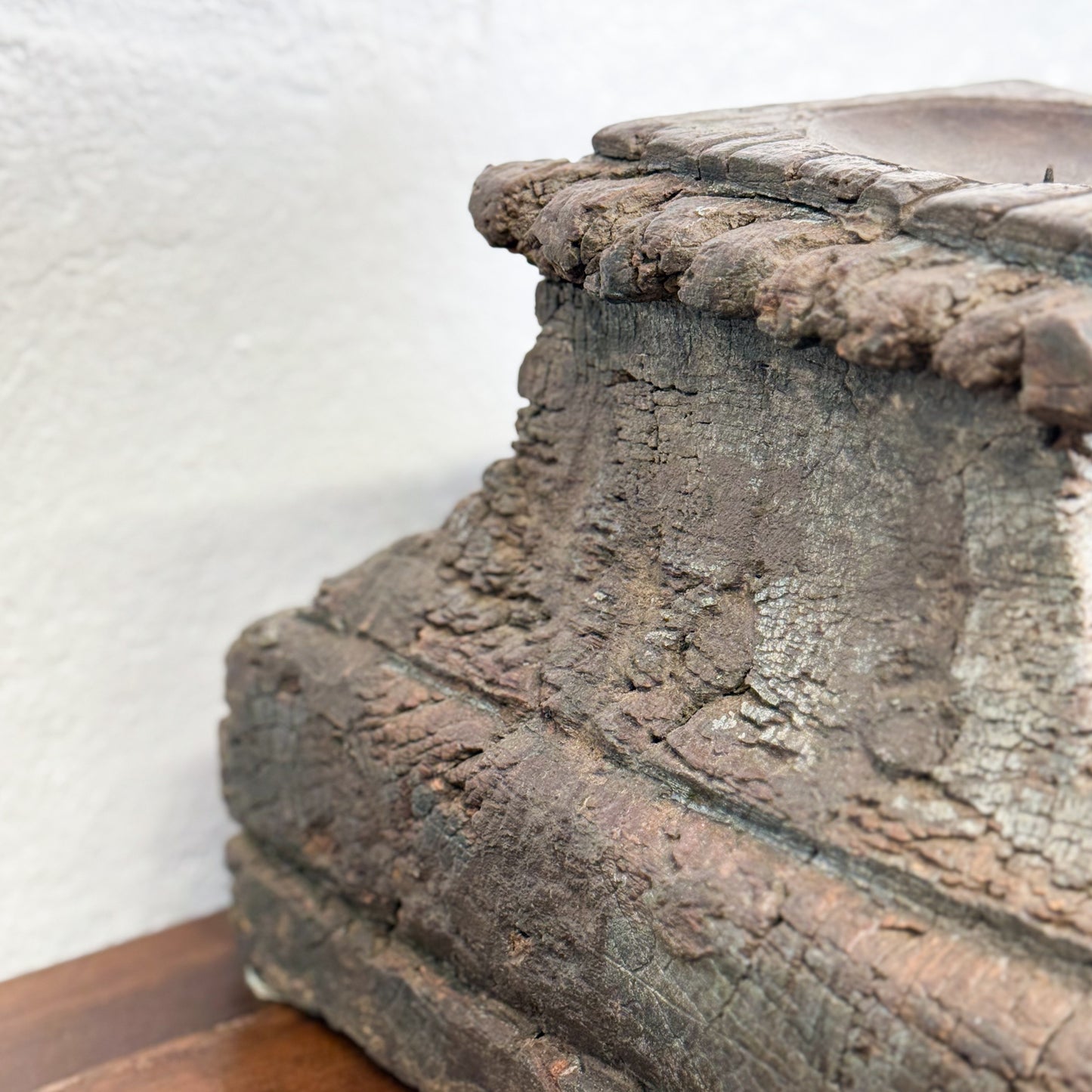 Old Column Base Candle Stand V
