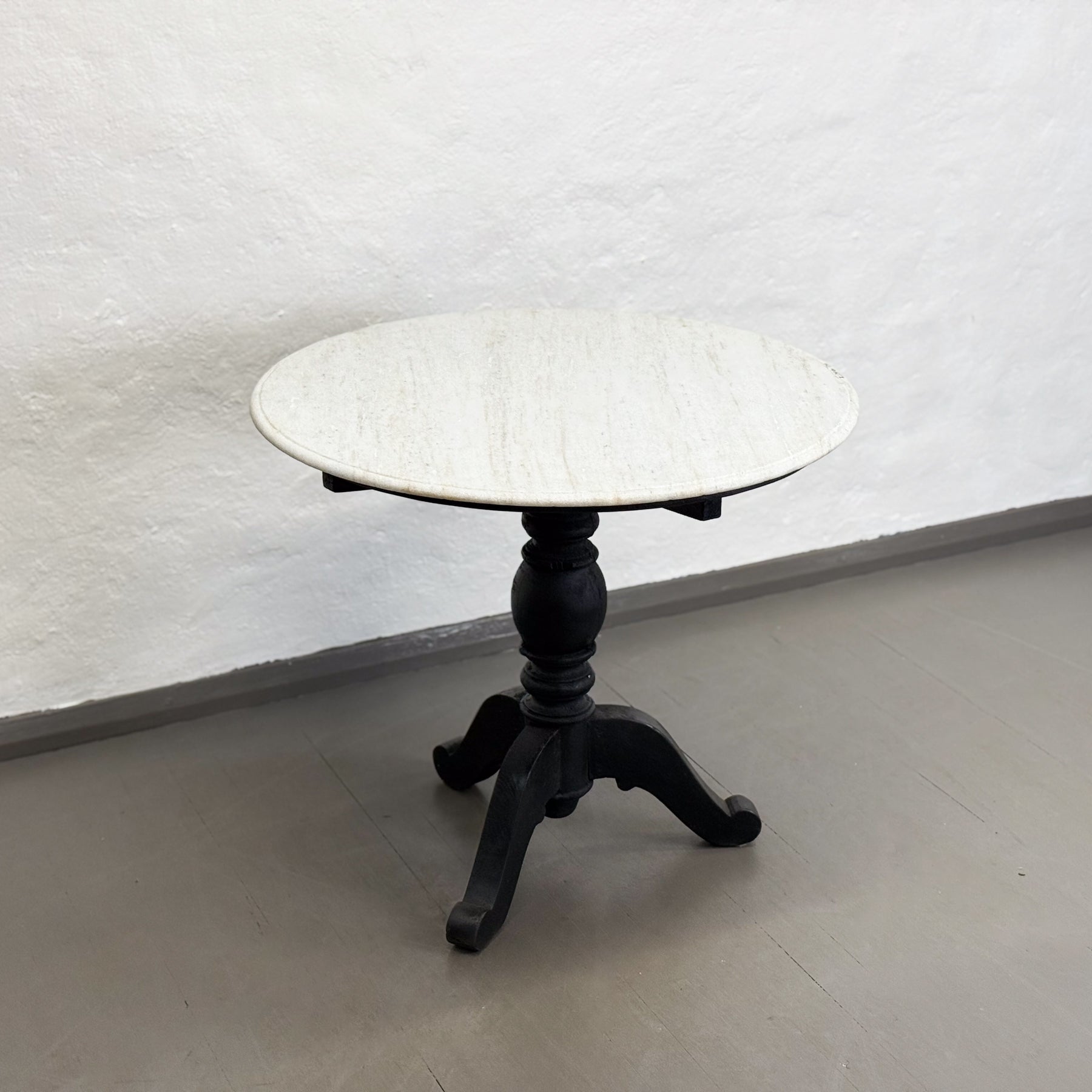 Pedestal Table with Marble Top