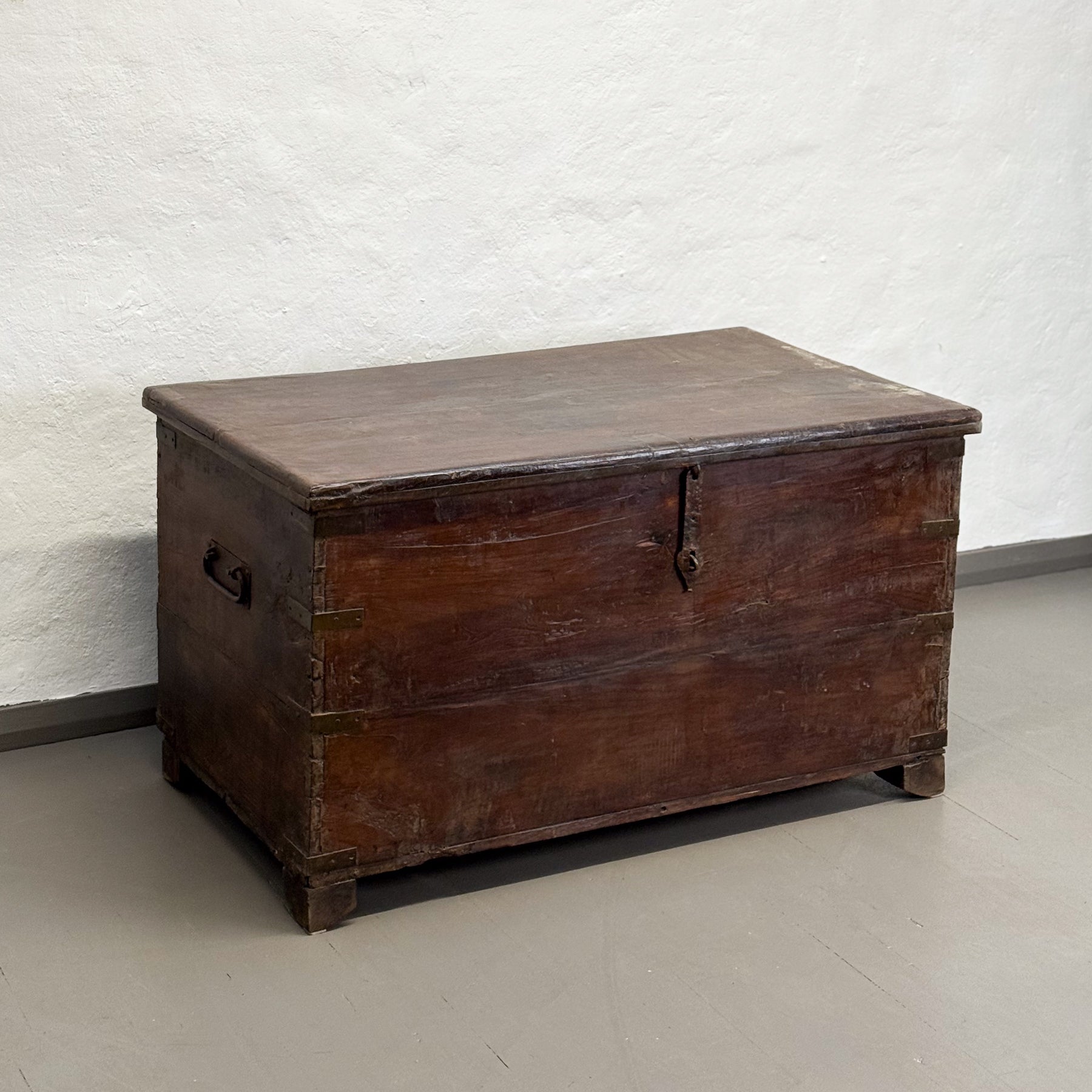 Vintage Chest with Iron Detail