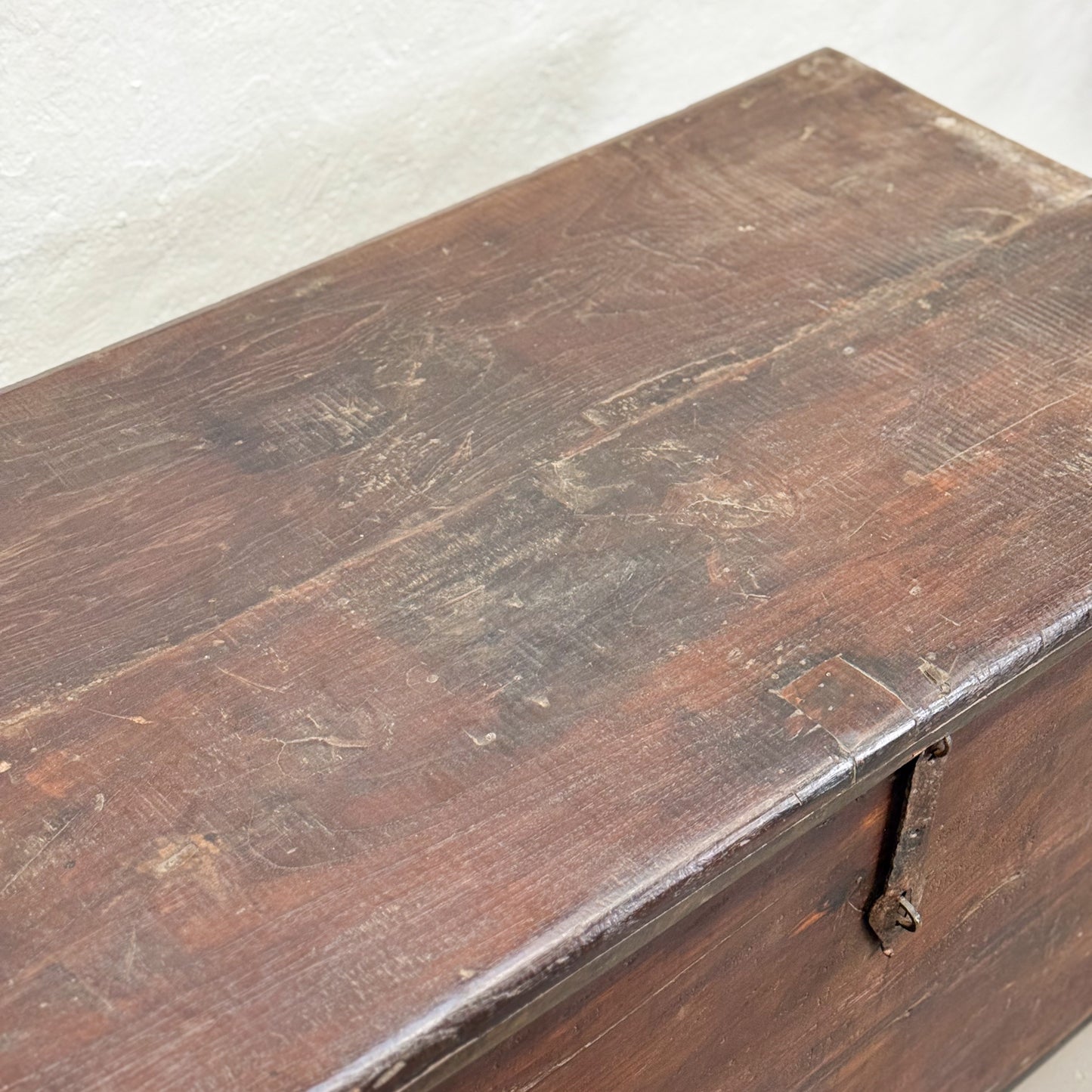 Vintage Chest with Iron Detail