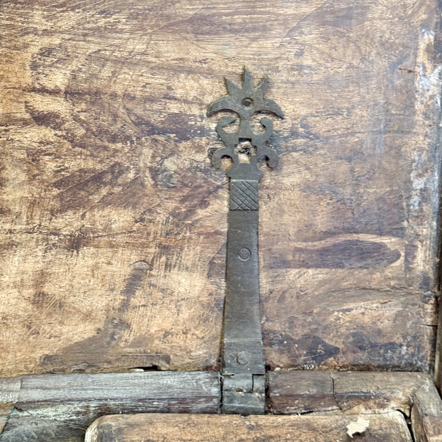 Vintage Chest with Iron Detail