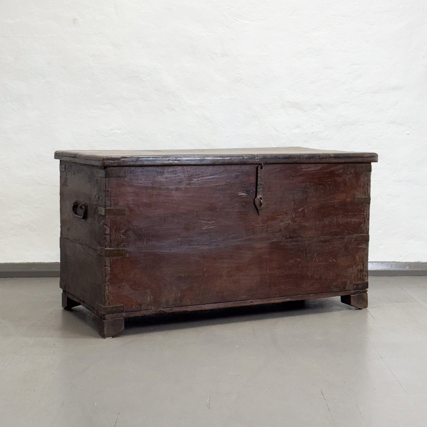 Vintage Chest with Iron Detail