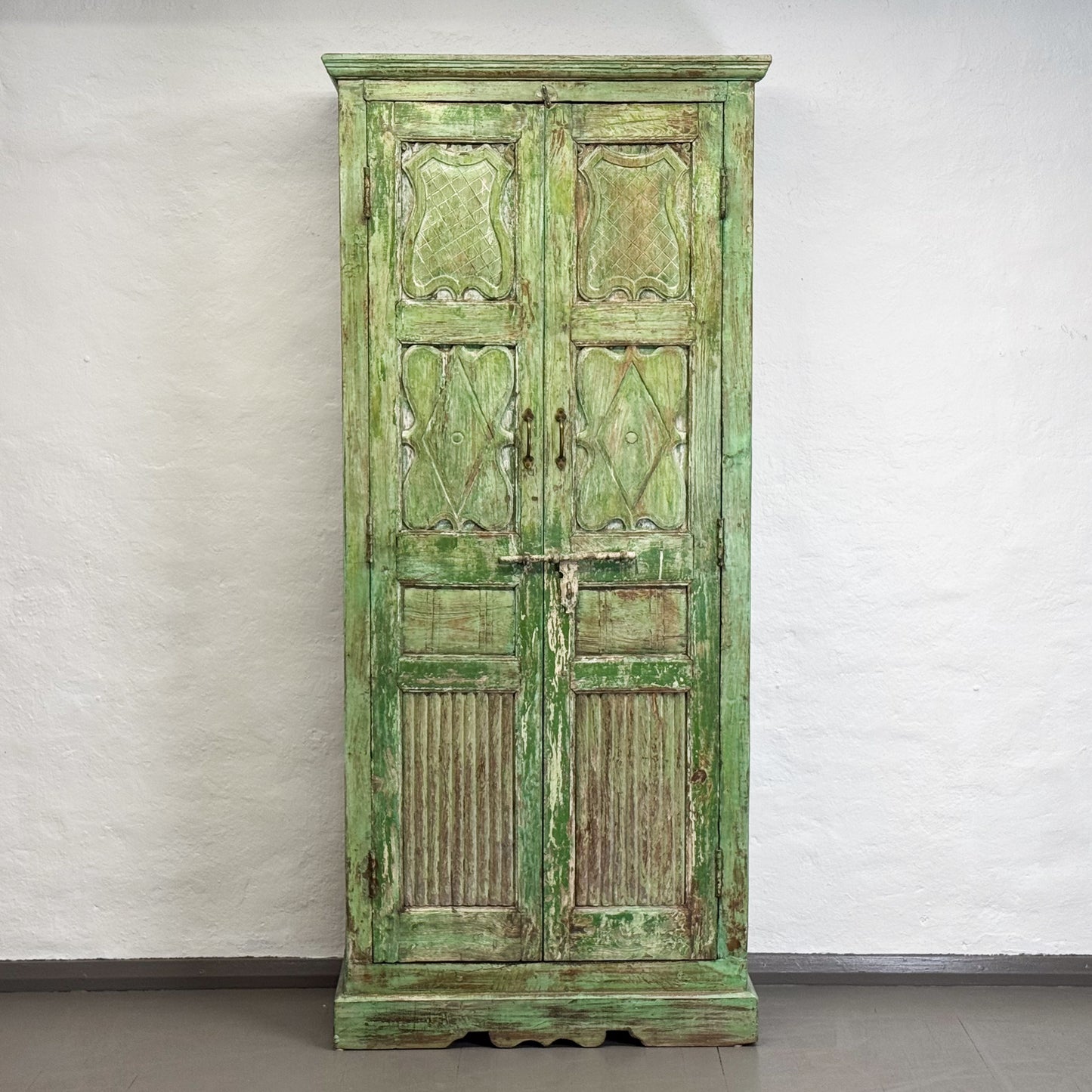 Carved Teak Almirah