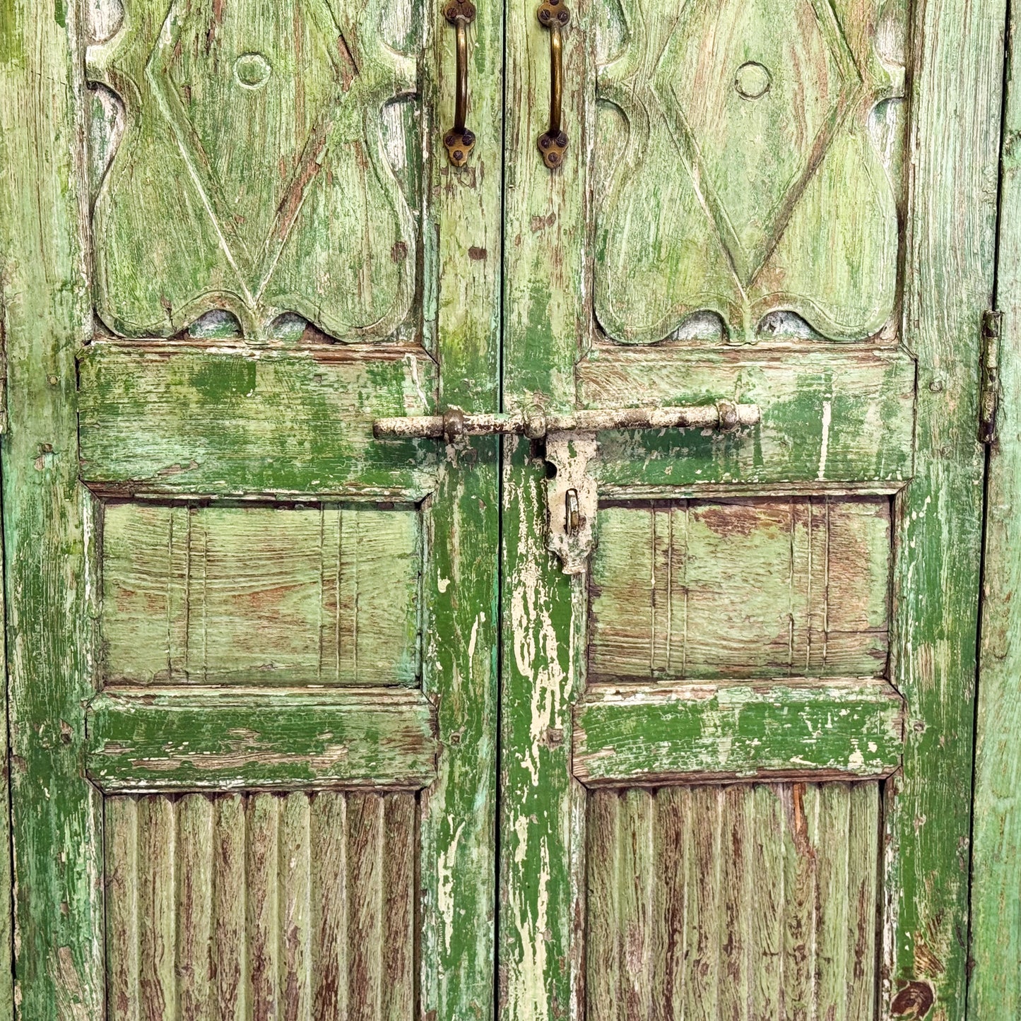 Carved Teak Almirah