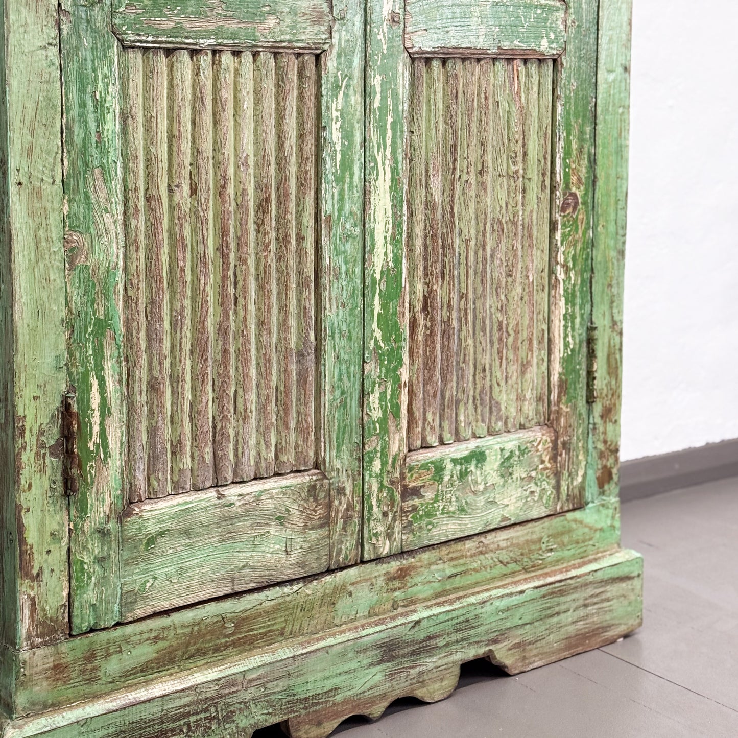 Carved Teak Almirah