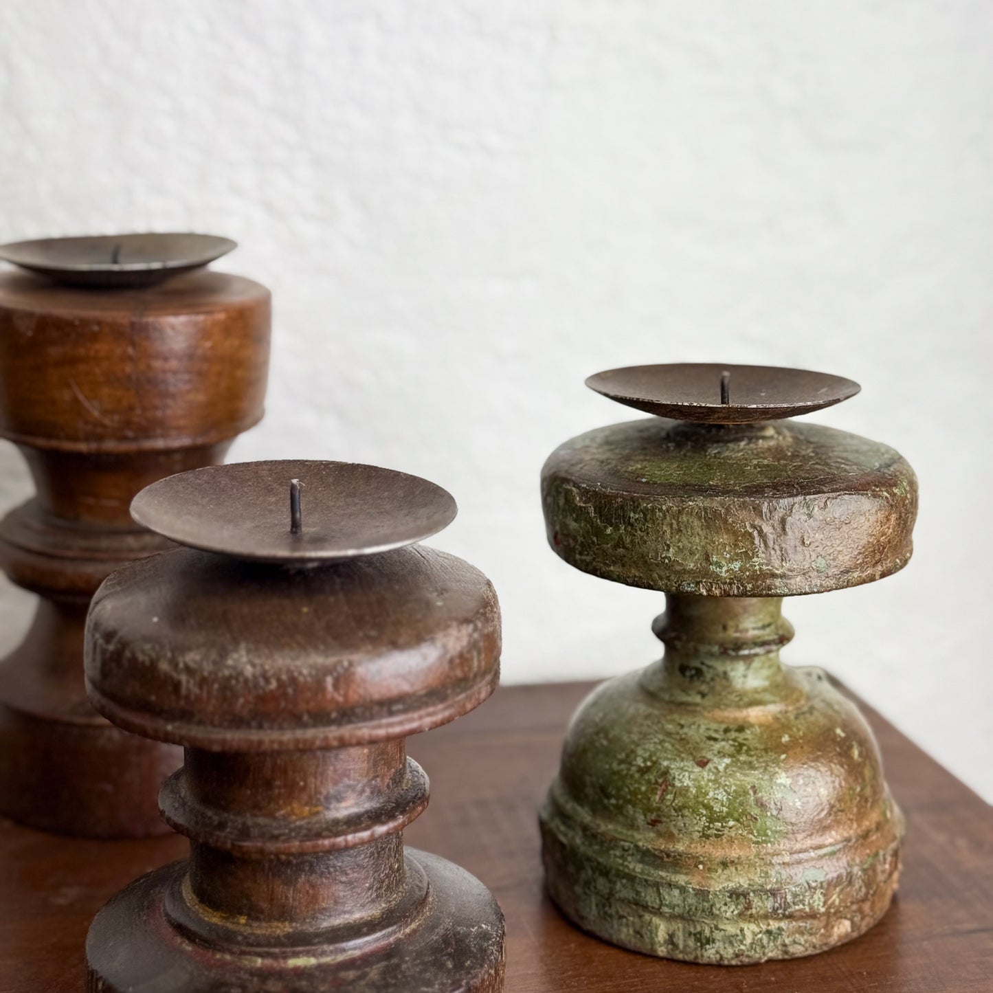 Assorted Wooden Candle Stand