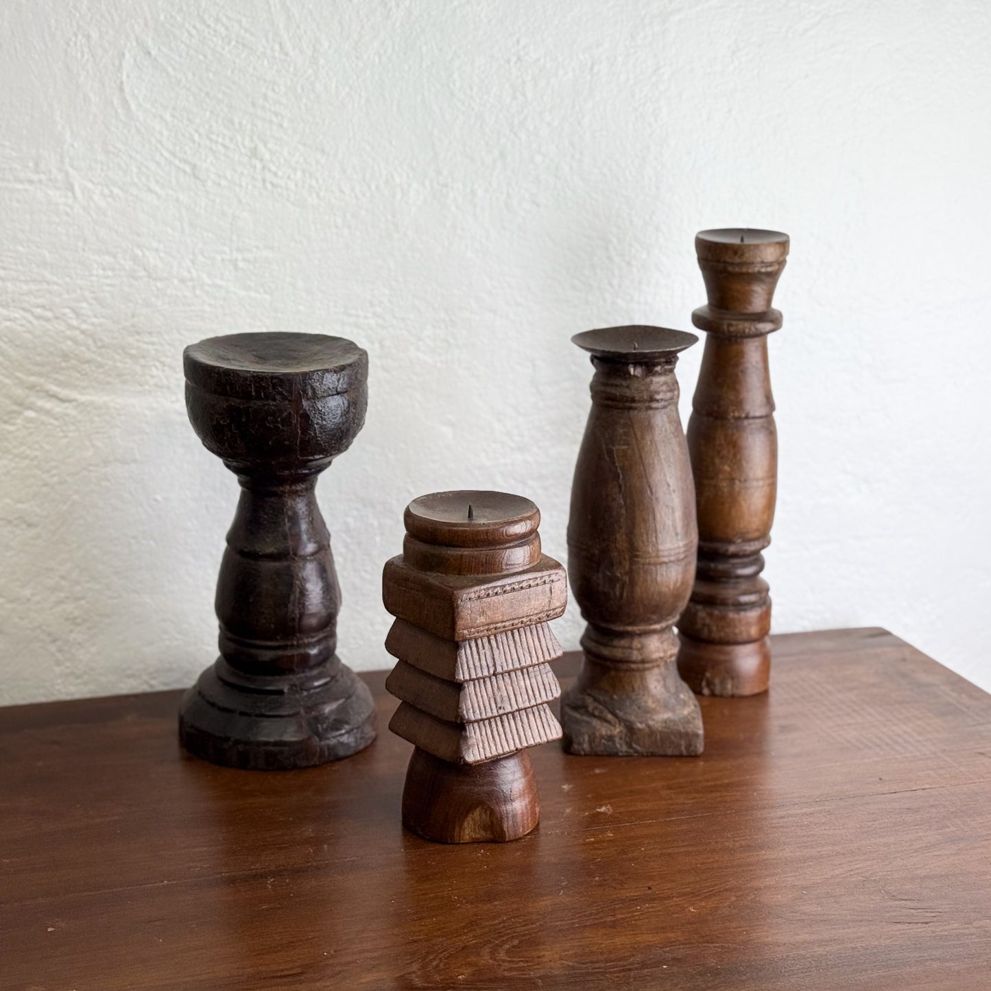 Assorted Furniture Leg Candle Stand