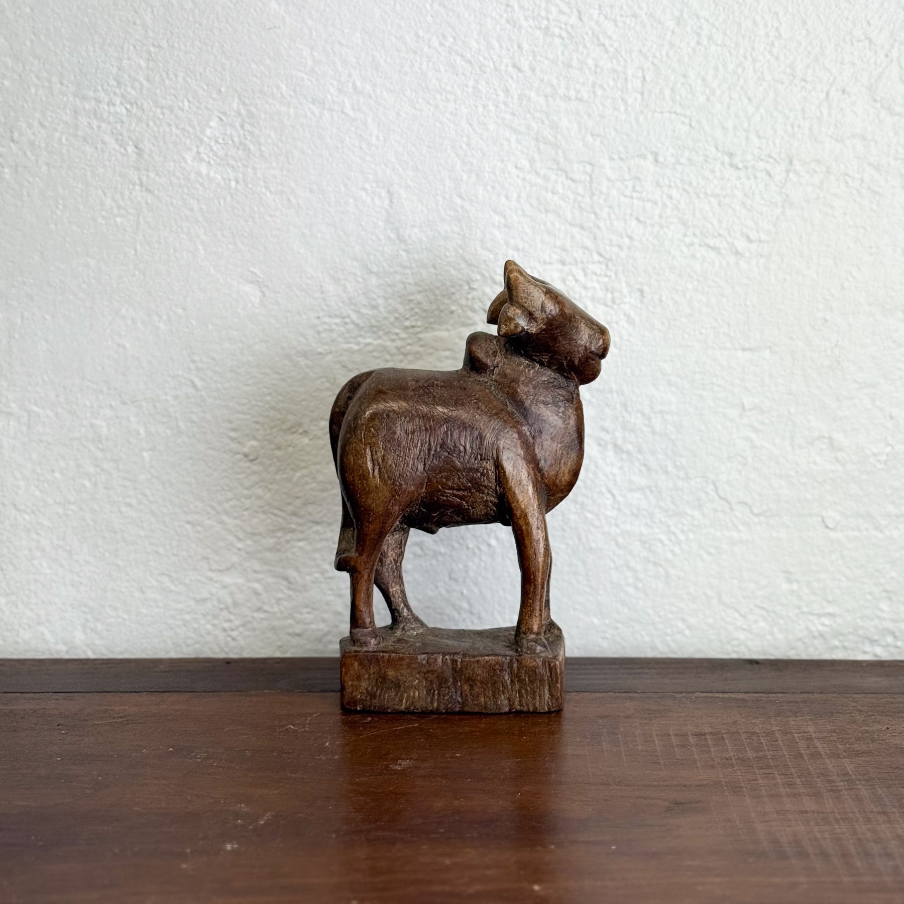 Vintage Wooden Nandi