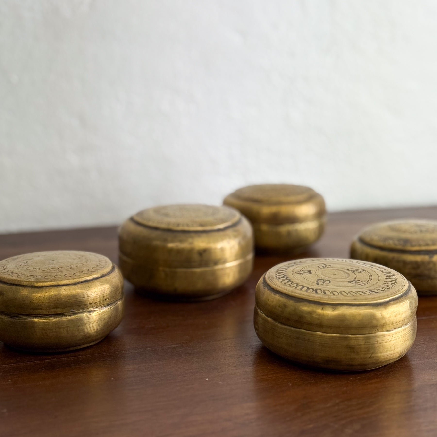 Extra Small Brass Chapati Box