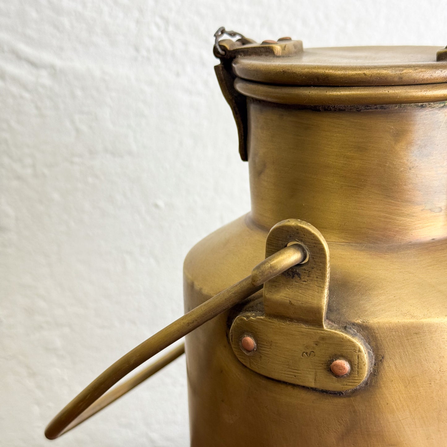 Brass Milk Container