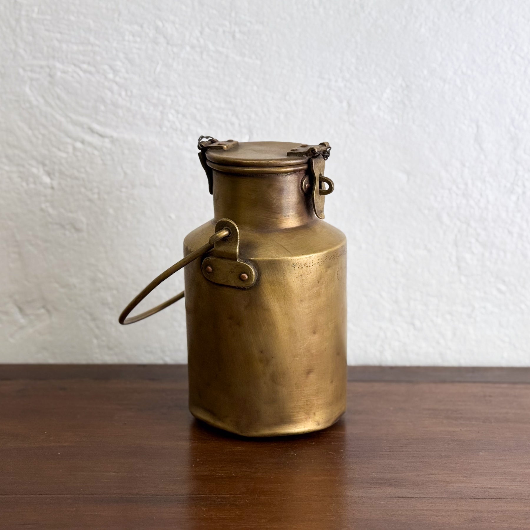 Brass Milk Container