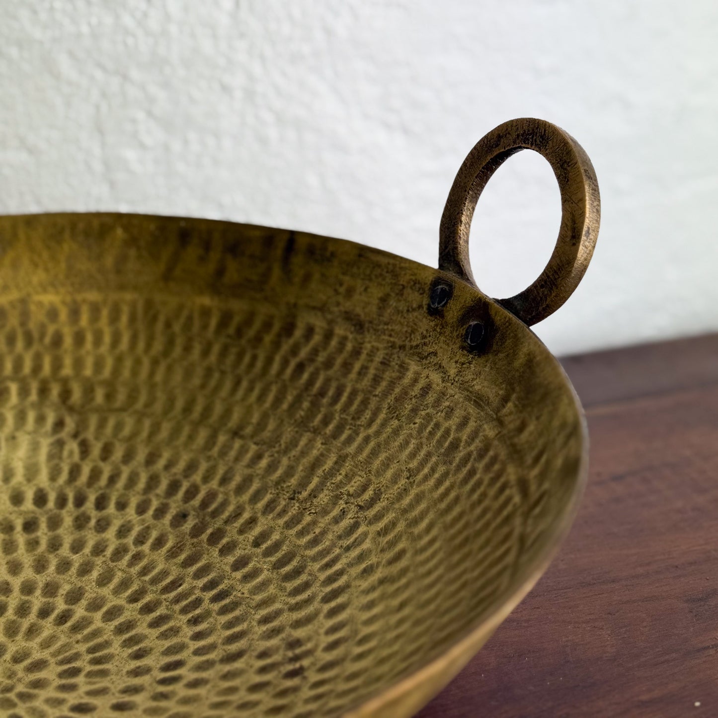 Hammered Brass Kadai