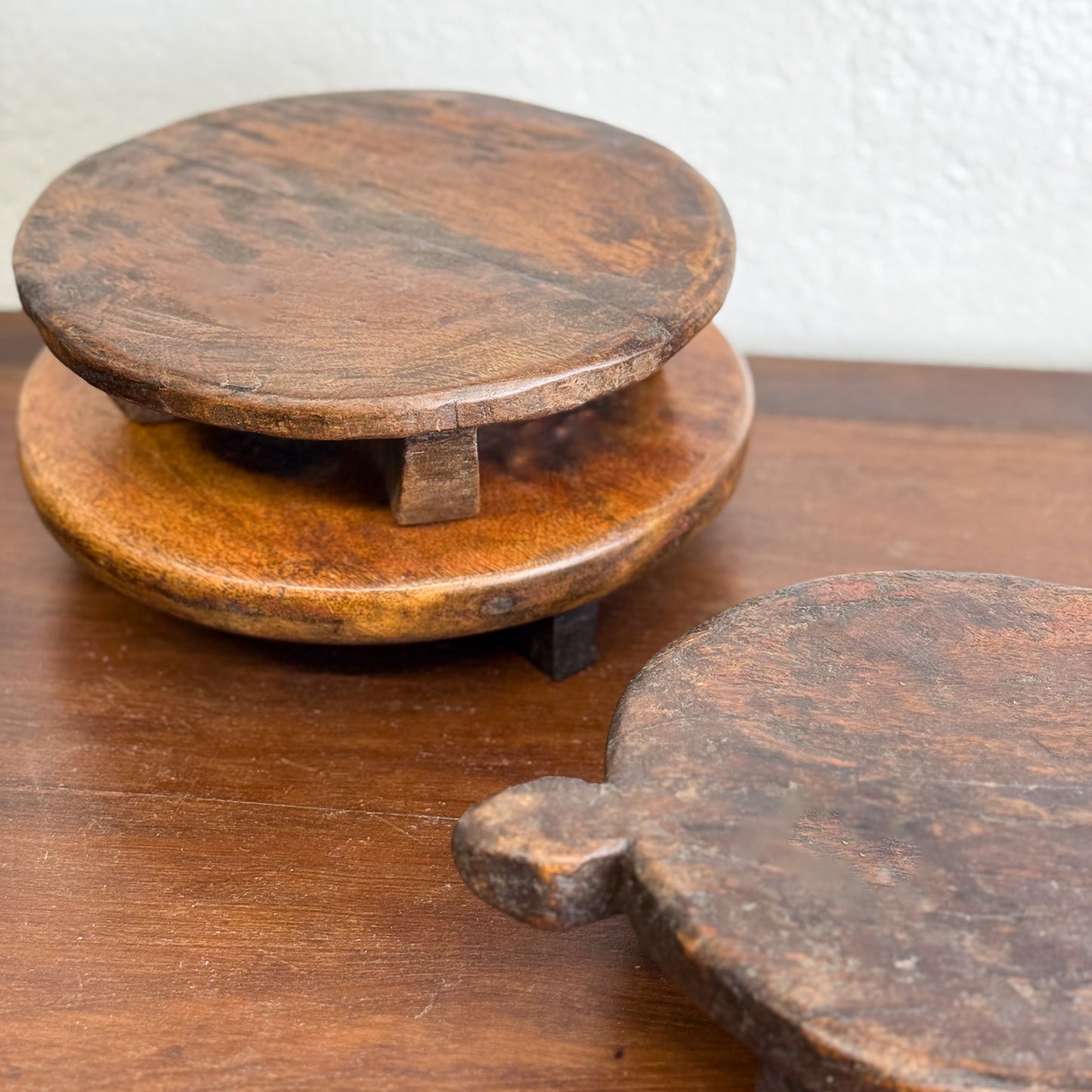 Wooden Chapati Plate