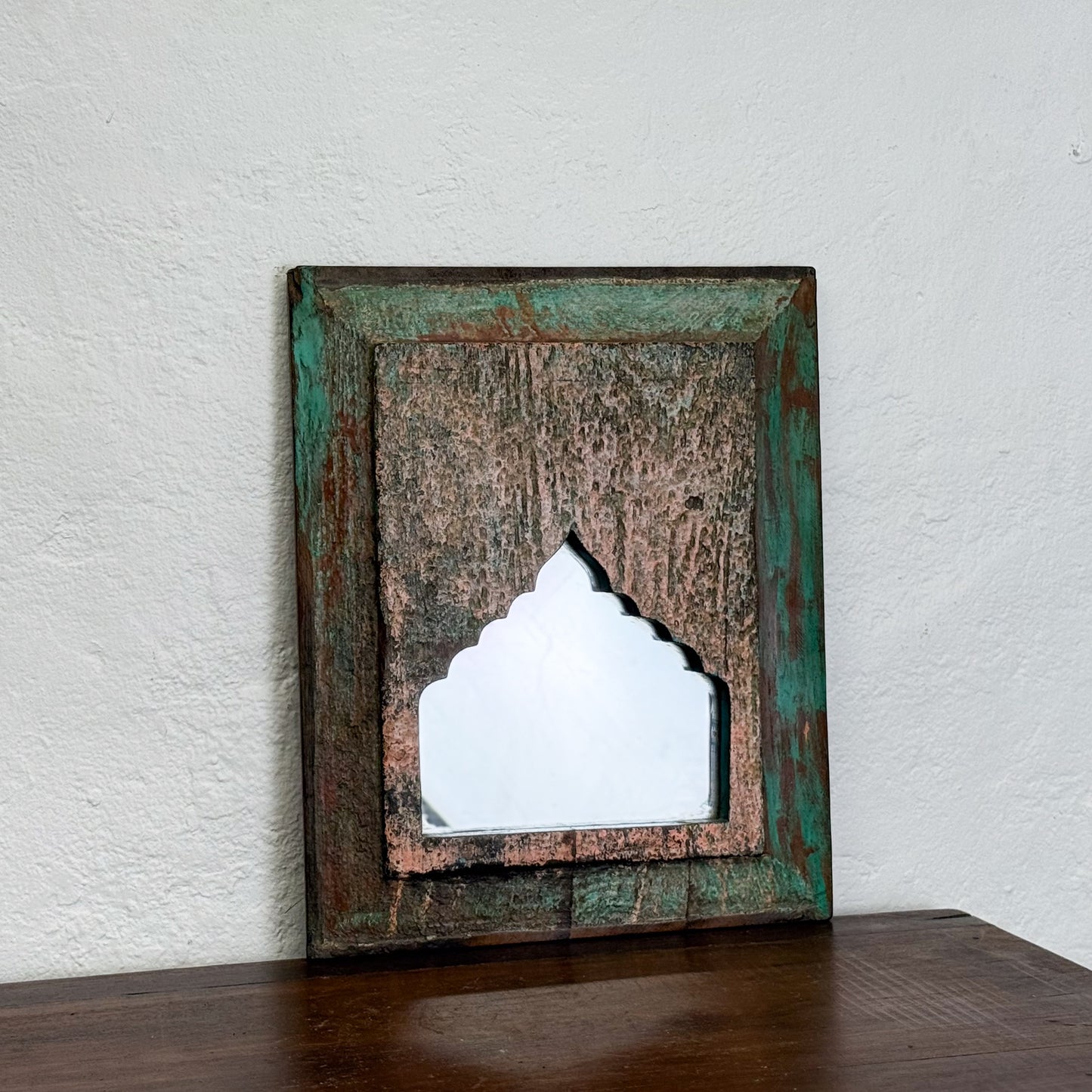 Rustic Painted Mirror II