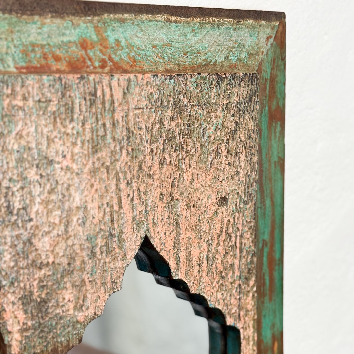 Rustic Painted Mirror II