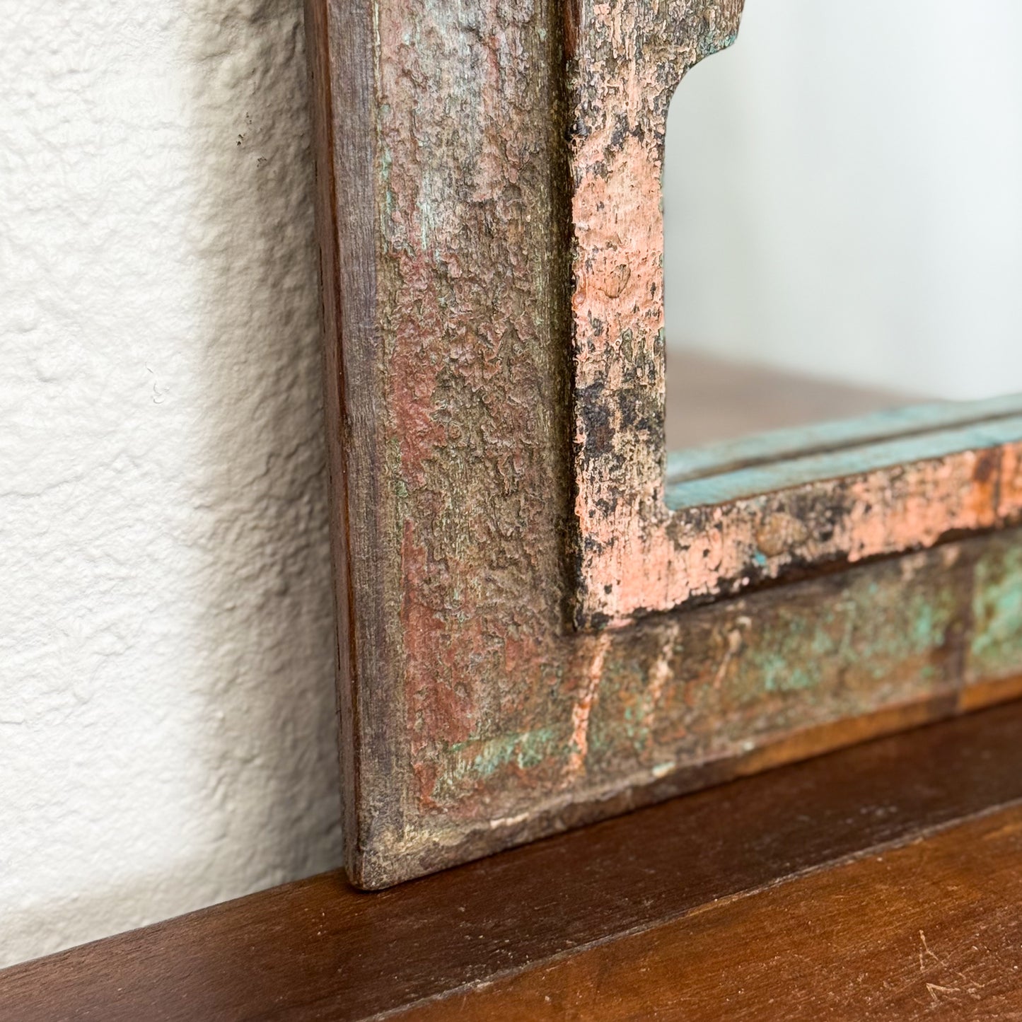 Rustic Painted Mirror II