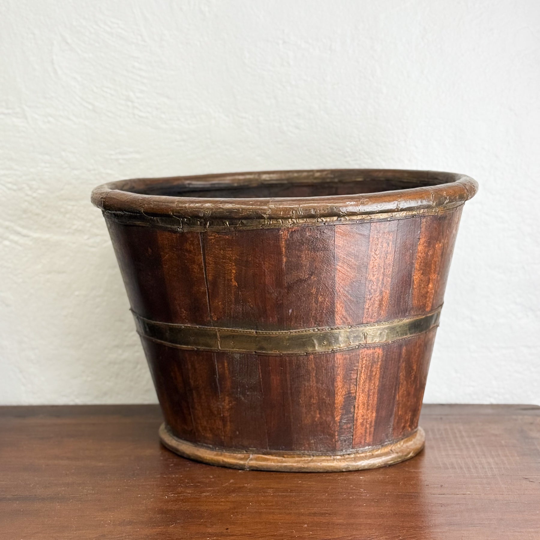 Coopered Vintage Bucket
