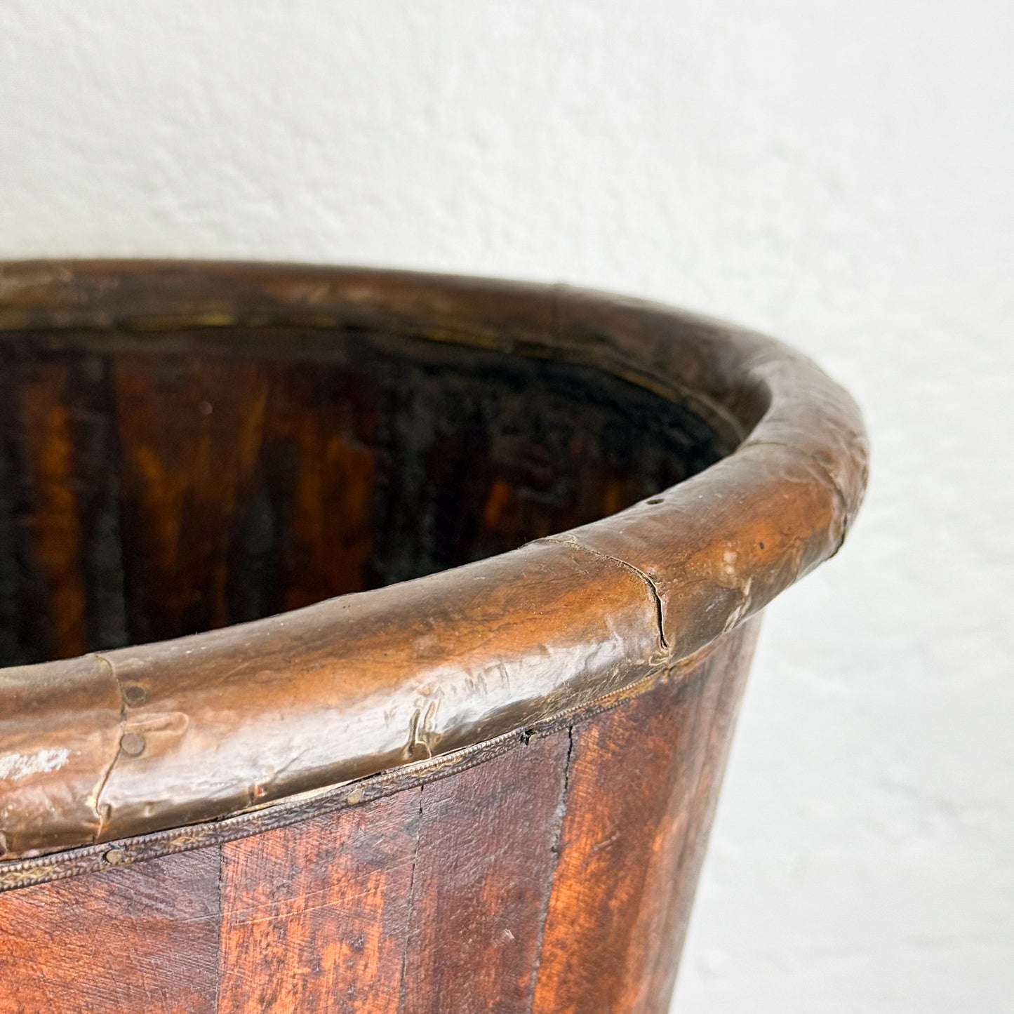 Coopered Vintage Bucket