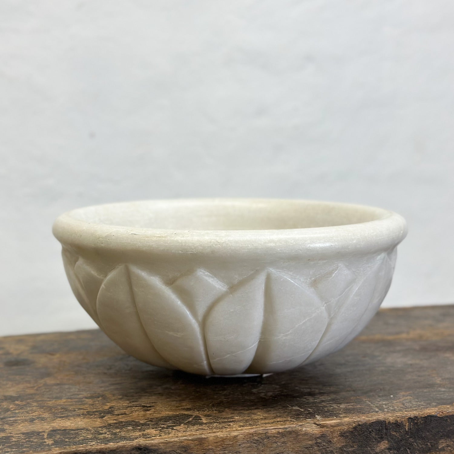 Petaled Marble Bowl