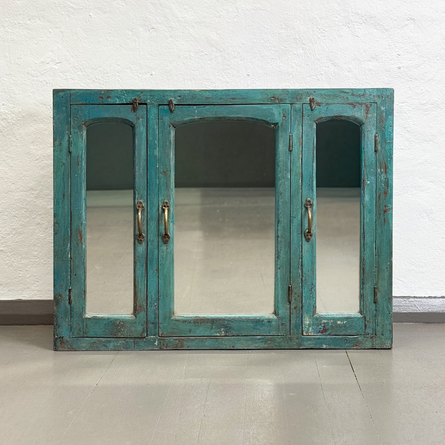 Wall Cabinet with Mirrored Doors