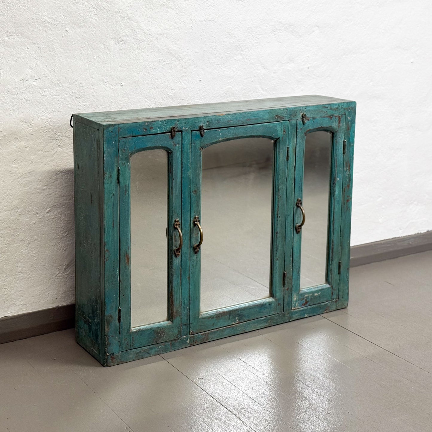 Wall Cabinet with Mirrored Doors