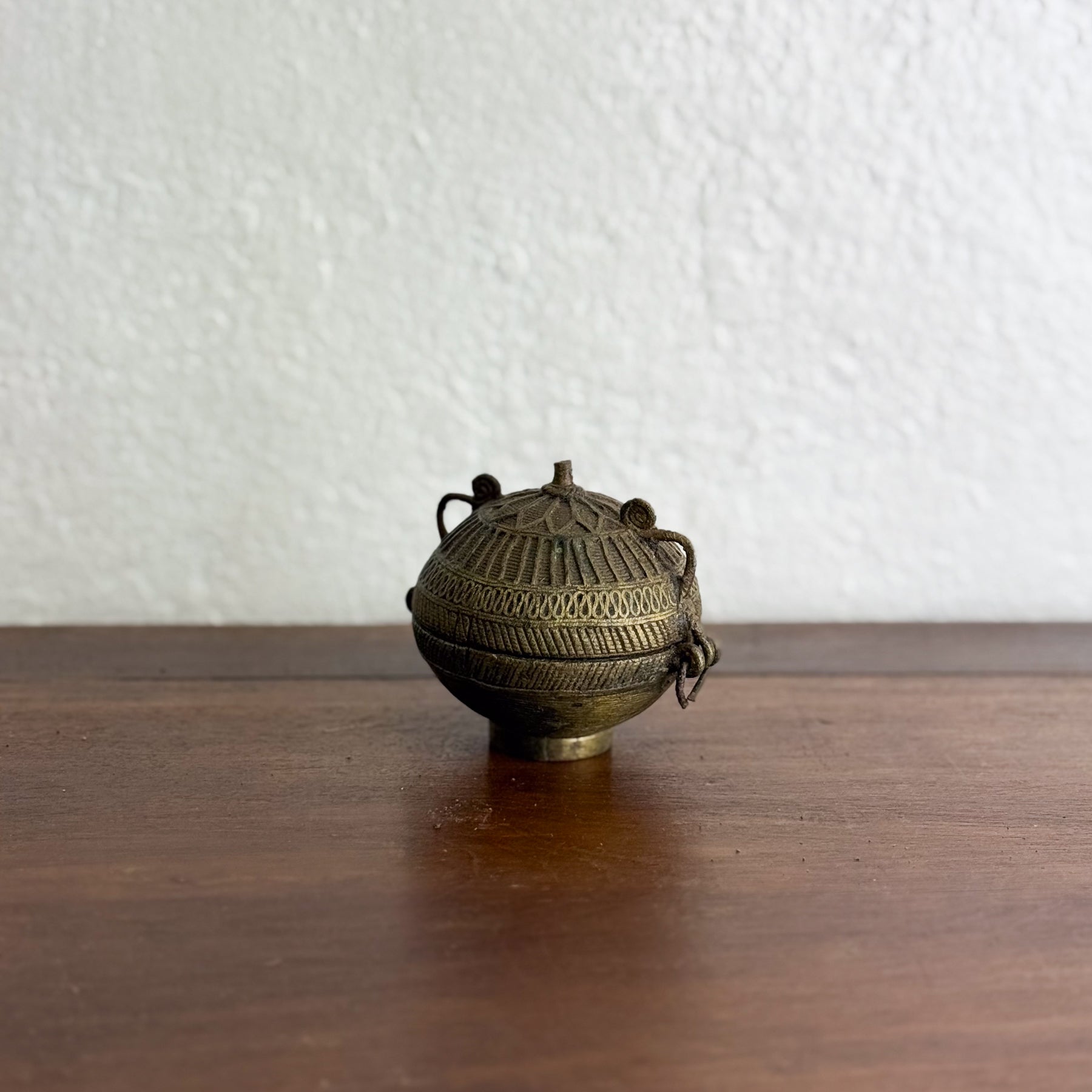 Brass Snuff Pot