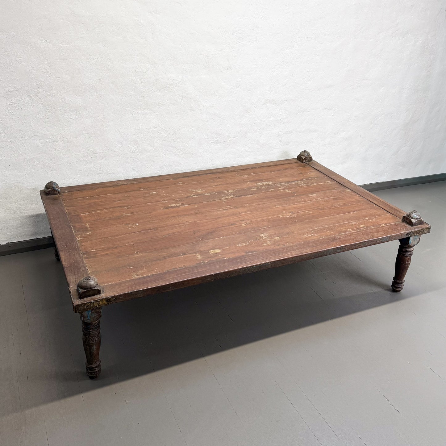 Vintage Teak Weaving Table